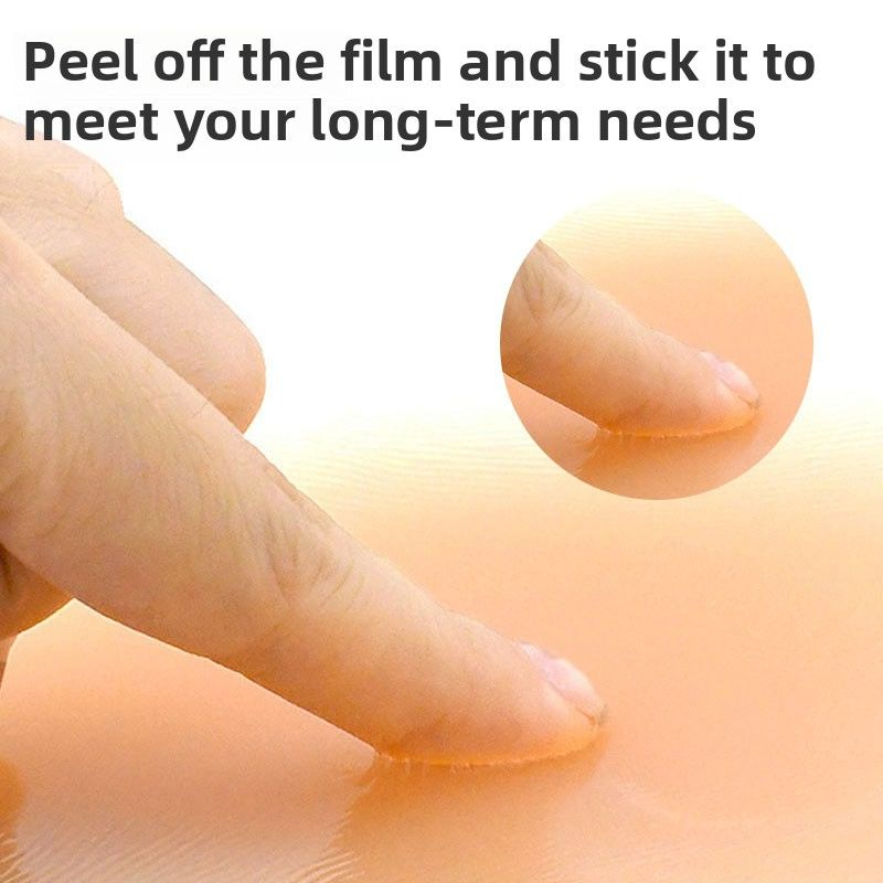 Self-adhesive silicone hip padding with water drop shape. Slimming and showing a thin waist, highlighting the waist-hip ratio. Hip padding for thickening and shaping.