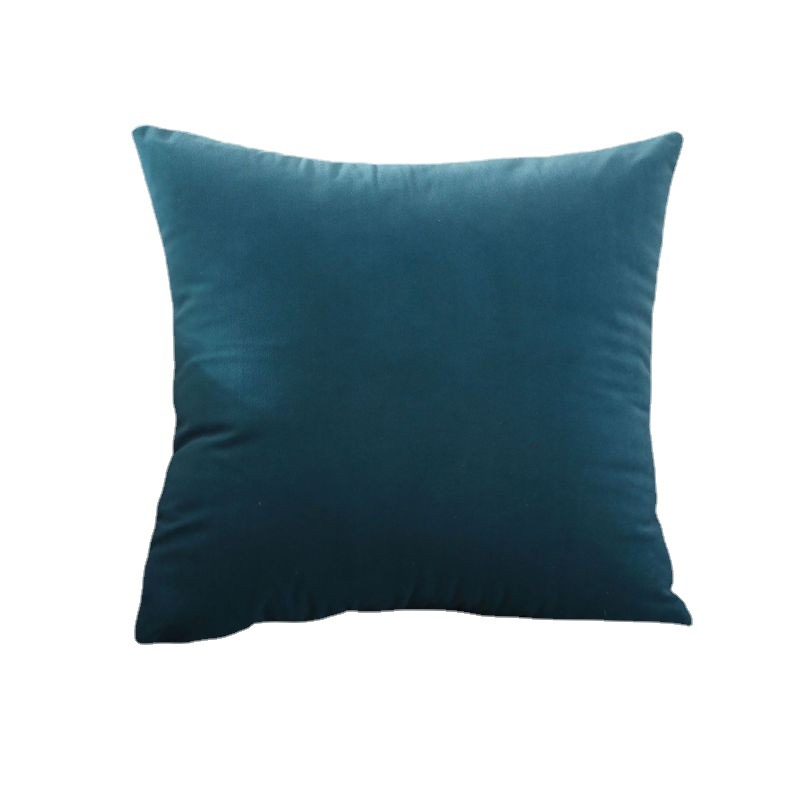Solid Color Velvet Cushion Cover Candy Color Throw Pillow Case for Home Decorative Pillowcase Pillow Cover Decoration