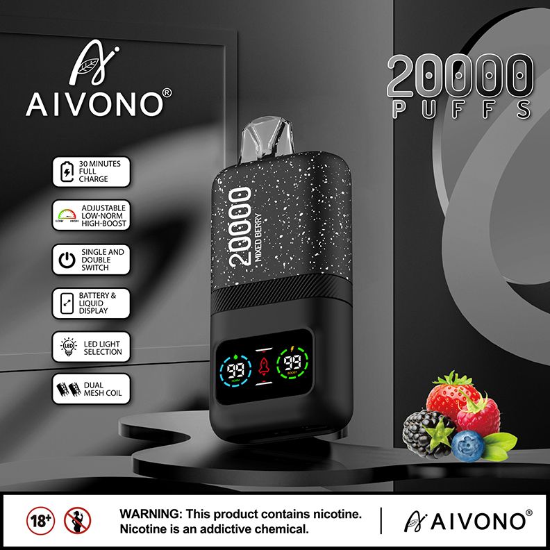 10 pcs 20K Vape-20000 puffs Vape Disposable e-cigarette Puffs 5% or 2% 20000 puffs Cool Mint OEM 600~25K PUFFS Watermelon ice 