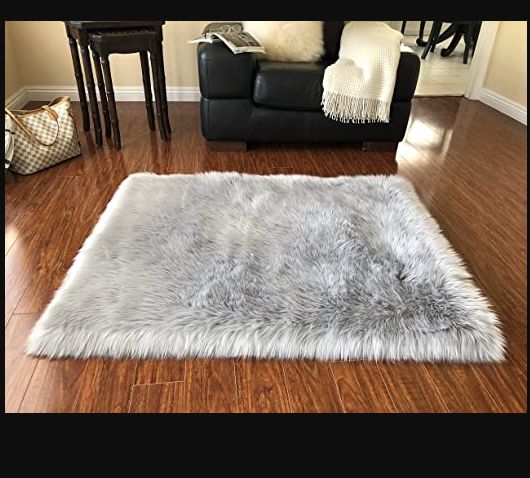 Soft Shaggy Rug Carpet Mat Super Soft Indoor Modern Rugs Fluffy Rugs, Anti-Skid Washable Shaggy Area Rug,50*80
