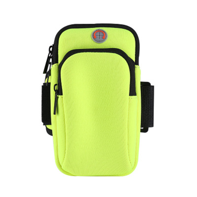 Universal Sports Arm Bag Exercise Workout Running Gym Armbands Phone Holder Pouch Case with Earphone Hole for 6.35'' Phone