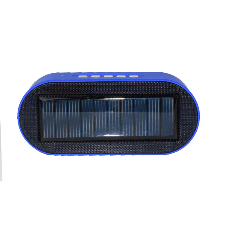 A Solar Plug Card Bluetooth That Comes In Black Red Blue And White
