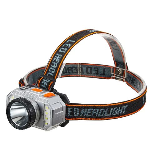 Rechargeable Safety Light Headlamp, Outdoor Waterproof Headlamps 4 Modes 90 Degree LED Headlamp
