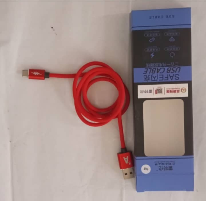 USB To Type C Charging Cord 1M 