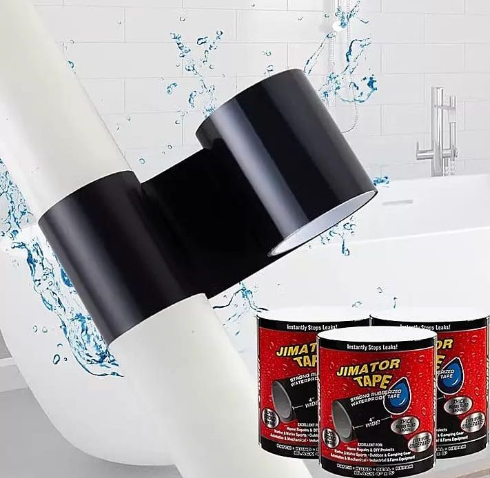 Waterproofing Tape for Leaking Pipes Super Water Proof Instant Rubber Fix Repair Tape Seam Sealing Tank