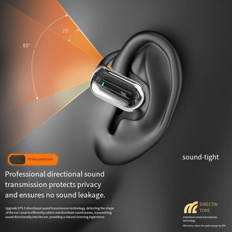 YYK Q16s OWS Open Ear Wireless Bluetooth Earbuds AI Translator Ear Hook Sports Running High Sound Quality Headphones