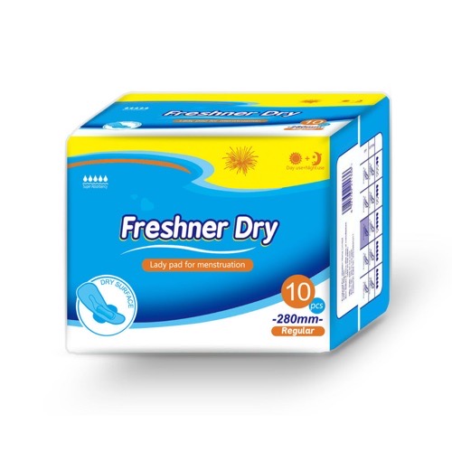 Freshner Dry sanitary pad new 280mm Thick sanitary napkins with 10 sanitary napkins