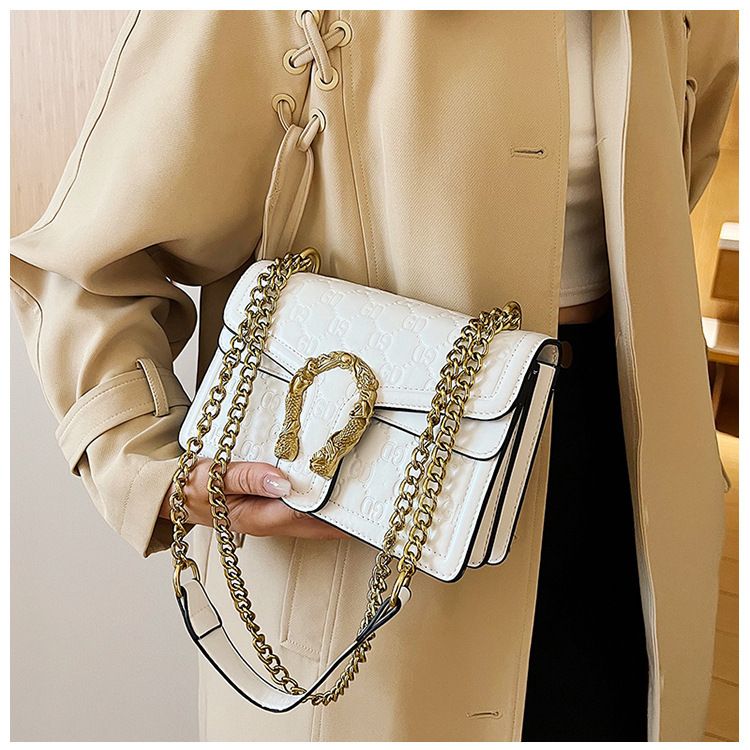 New women's bag chain bag small square bag senior sense with all the shoulder crossbody bag fashion bag FM-6005