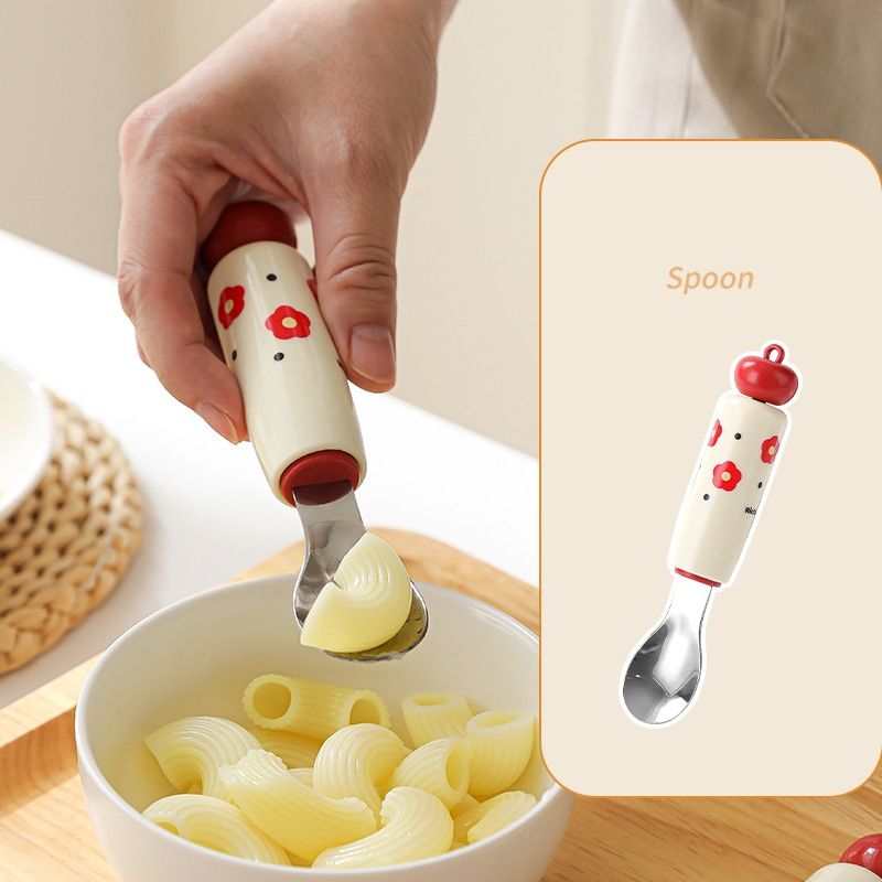 Kitchen small tool set - baby feeding strainer, infant puree spoon, egg yolk and egg white separator