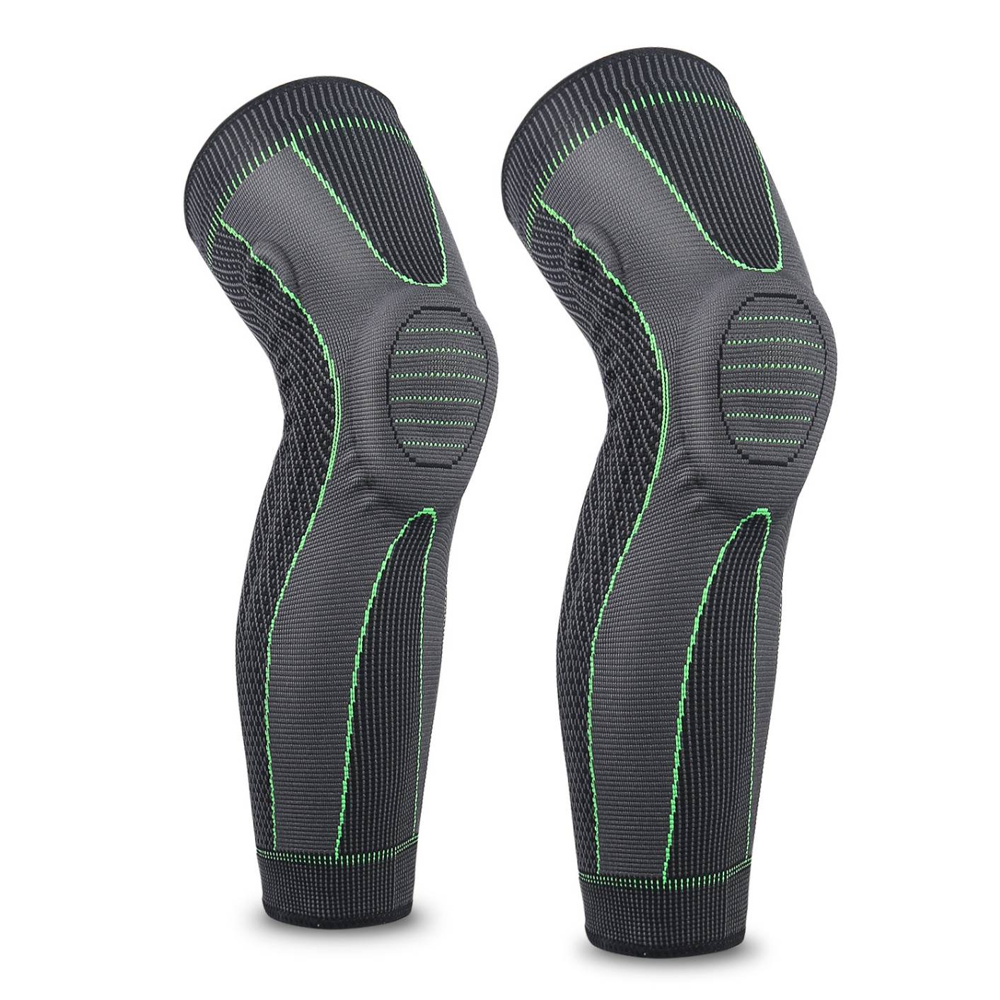 HJ040 1Pcs Sports Knee Pad Men Silicone Spring Knee Protector Brace Basketball Running Knee Pad Dance Kneepad Man Tactical Kneeca