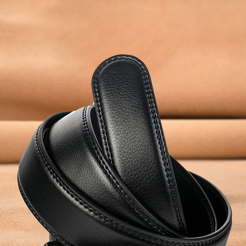 Men Belts Automatic Buckle Belt Genune Leather Good Quality Belts For Men Leather Strap Casual Buises for Jeans