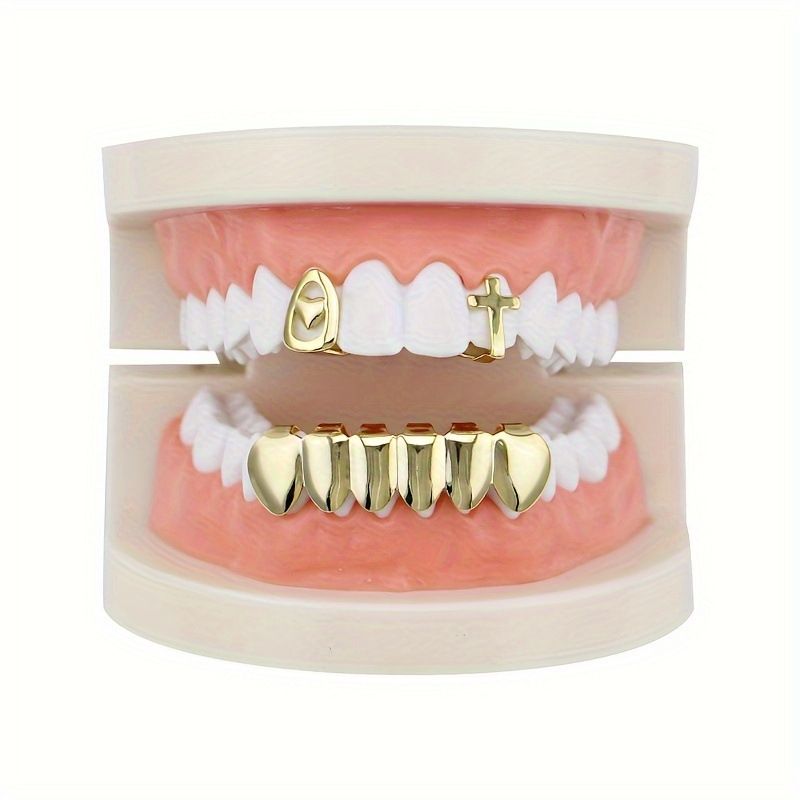 Gold, Silver, Rose Gold Grillz - Hip Hop Teeth Jewelry for Men & Women