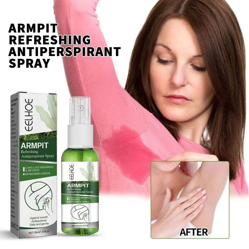 EELHOE Clean Odor and Body Odor Dew for Underarm Cleaning, Odor Removal, Clean Odor, and Sweating Control. It has a long-lasting fragrance and is gentle and non irritating