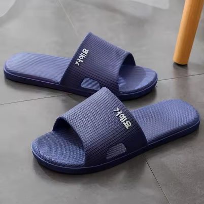 Summer women man comfortable home bathroom PVC slides slipper sandals