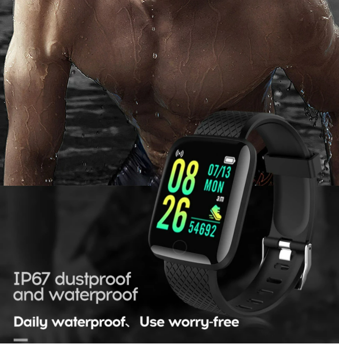 Smart Watches Blood Pressure Waterproof Men Women Heart Rate Monitor Fitness Tracker Digital Wrist Watch Sport For Android IOS