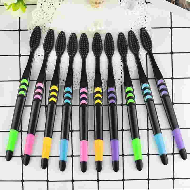 10Pcs Toothbrush Toothbrush Double Ultra Soft Toothbrush Brush Tooth Brush Care Hygiene Teeth Brush Toothbrush