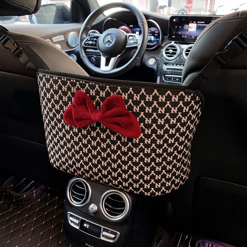 Multifunctional Car Middle Seat Storage Hanging Bag Vehicle Armrest Organizer Pouch Sundries Storage Bag Auto Interior Accessories