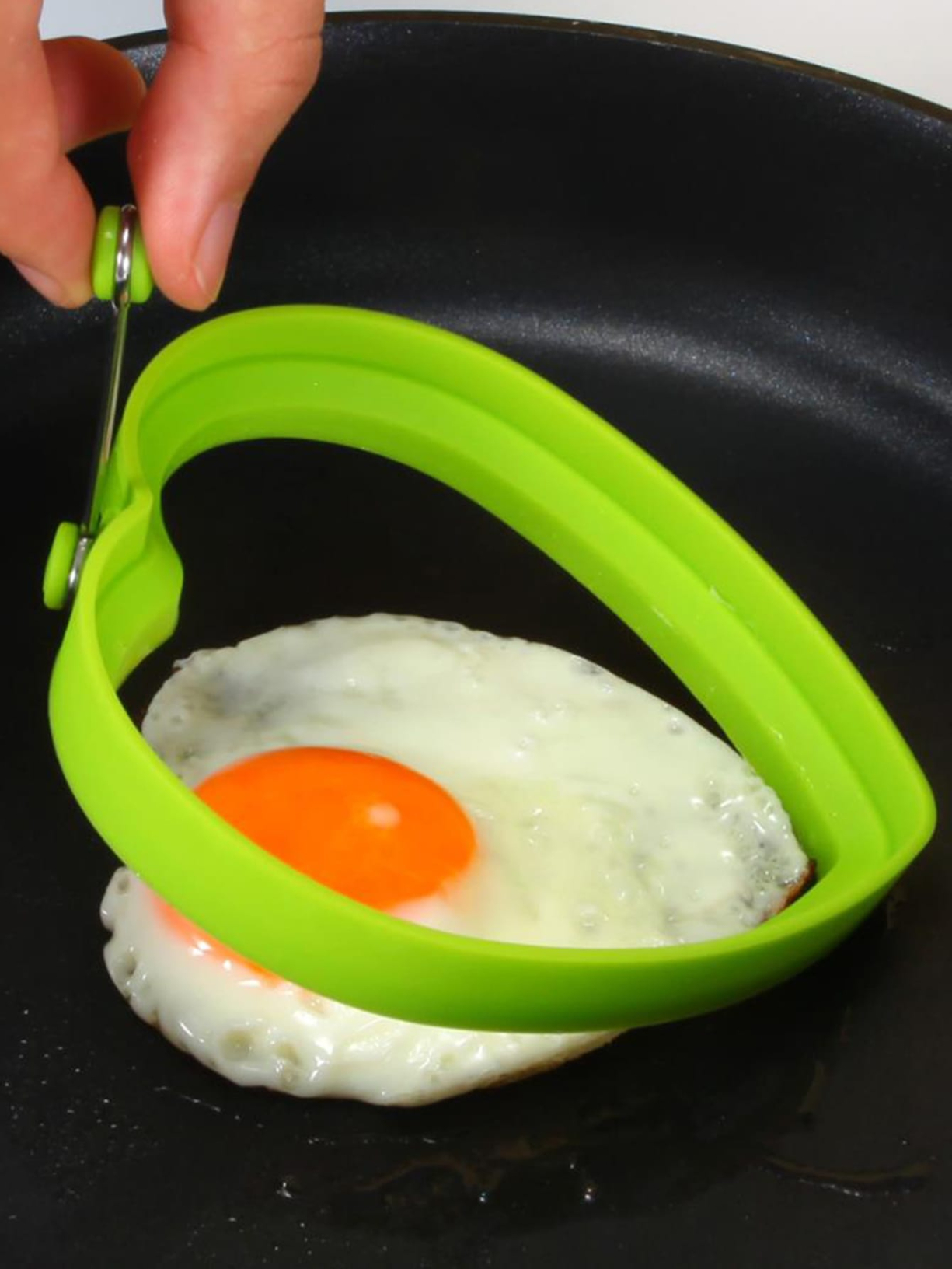 Silicone Egg Rings Heart-shaped - Non Stick Fried Egg Mold