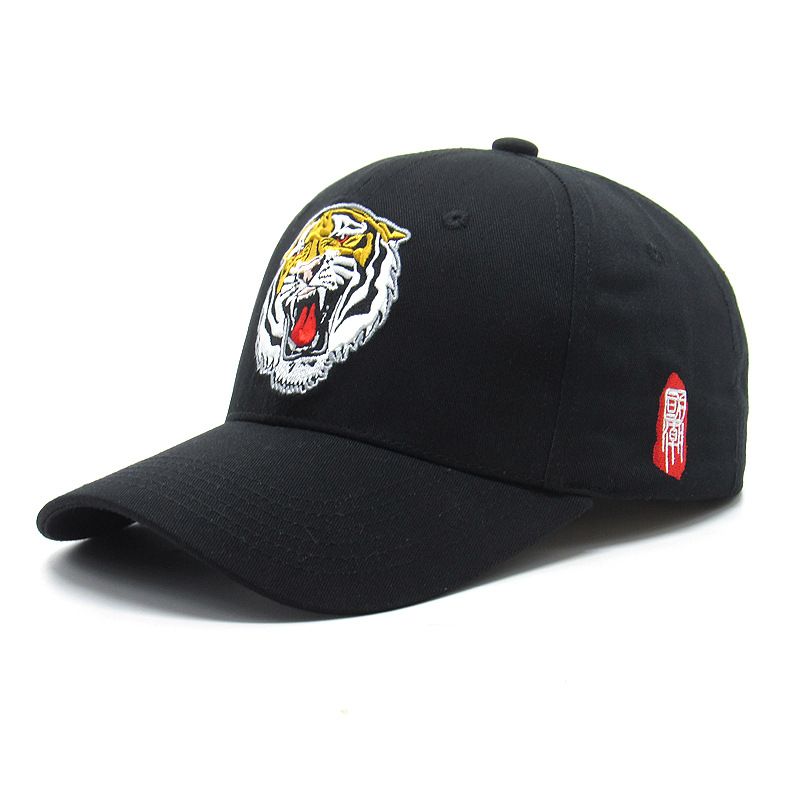 ht1111 Fashion Tiger Embroidery Sport Hat Hip-hop Baseball Caps