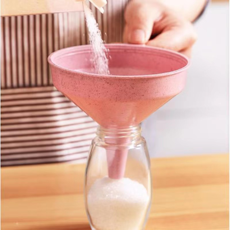 kitchen plastic funnel liquid dispenser