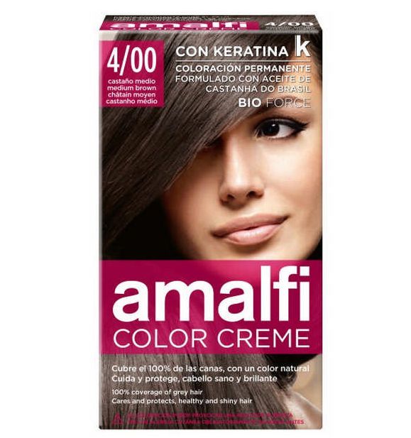 Amalfi Hair colouring cream medium blonde color creme