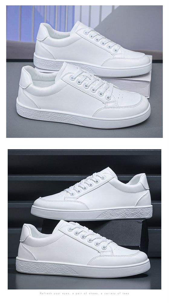 2024 autumn new men's shoes street board shoes Male Korean version student men's small white shoes Fashion casual shoes Fashion shoes G138