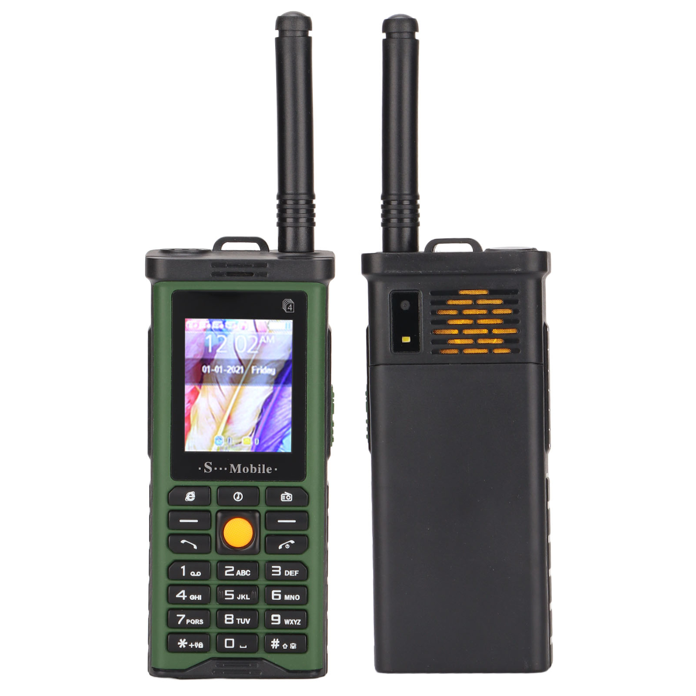 S‑G8800 Mobile Smartphone Unlocked Cell Phone 2G Retro Phone 4 SIM Card Large Button 2400mAh Capacity for Senior