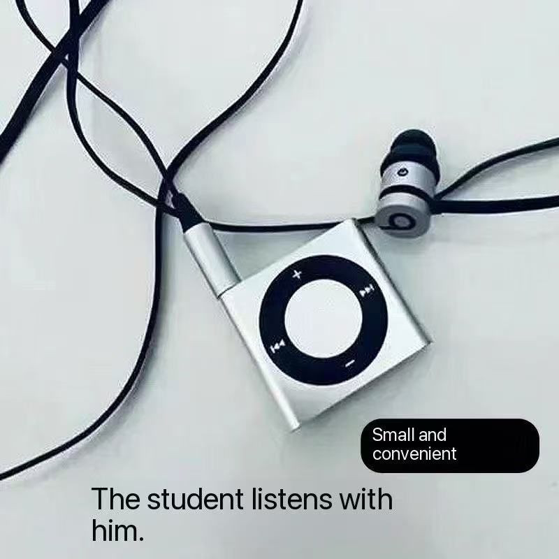 Mini portable MP3 player for students to listen to music, high school English listening exercise, small MP3