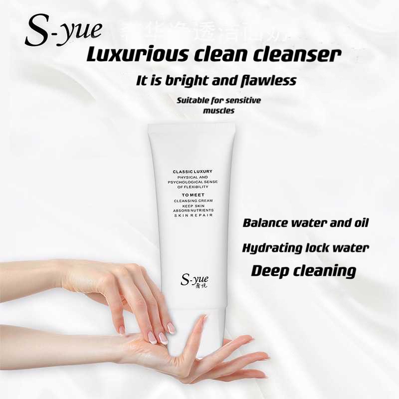 Facial cleanser, clean skin, clean, facial cleanser, replenish water