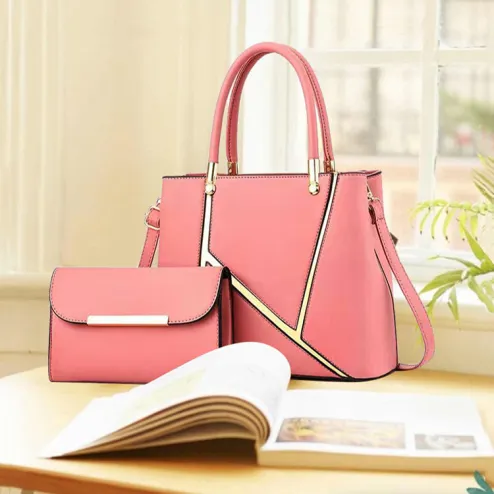 Women s Bags New Women s Casual Fashion Two piece Bag Messenger