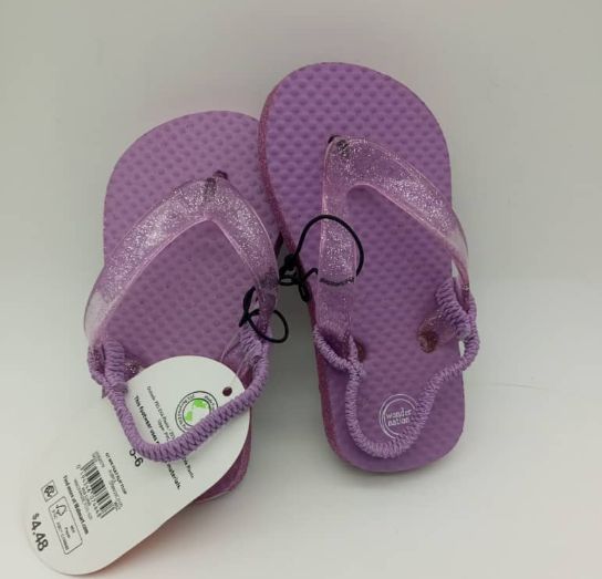 Children's Custom Logo Print PVC Flipflops Slipper- Outdoor Strand Unisex Slipper