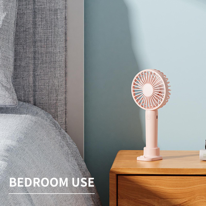 Desktop Natural Wind Mode Mini Portable Small Fan Quiet Rechargeable Office Desktop