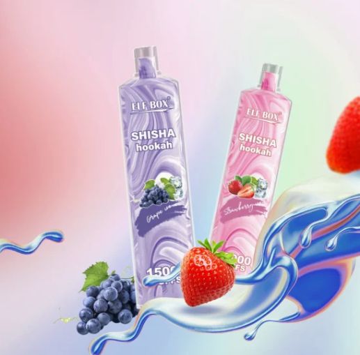 ELF LS15000 Puffs Shisha Hookah 0% 2% 5% Nicotine Refillable Disposable Vape