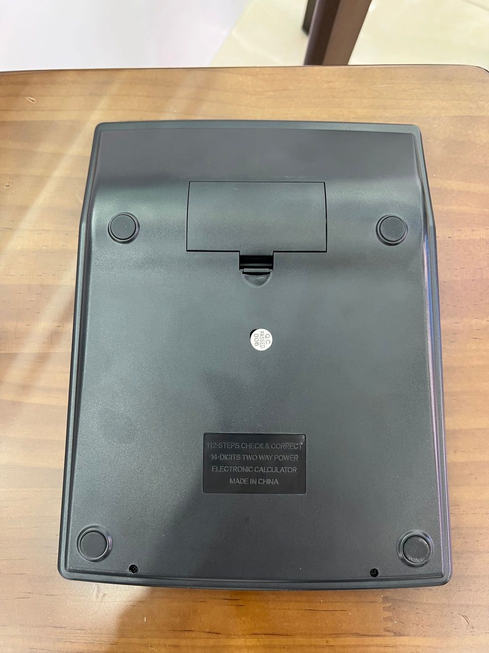 Battery Operated Professional Financial Calculator Large Button HD Display Desktop Calculating Machine for Office Accounting Business Home Use