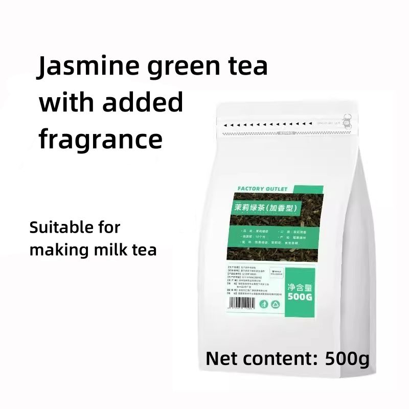 Chinese Tea , Milk Tea Shop Exclusive ,Jasmine Flower Tea , High Aroma Jasmine Green Tea , Milk Green Fruit Tea , Jasmine Lemon Tea Ingredients CRRSHOP 