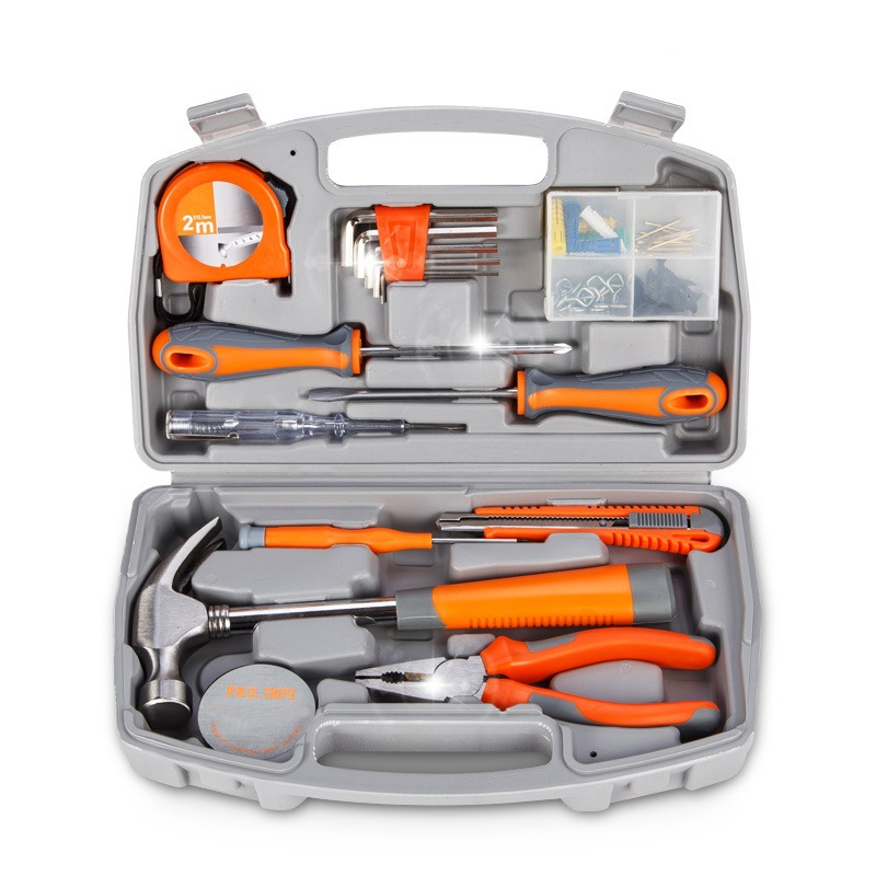 NT-2000H 30 Piece Tool Set-General Household Hand Tool Kit,Auto Repair Tool Set, with Plastic Toolbox Storage Case