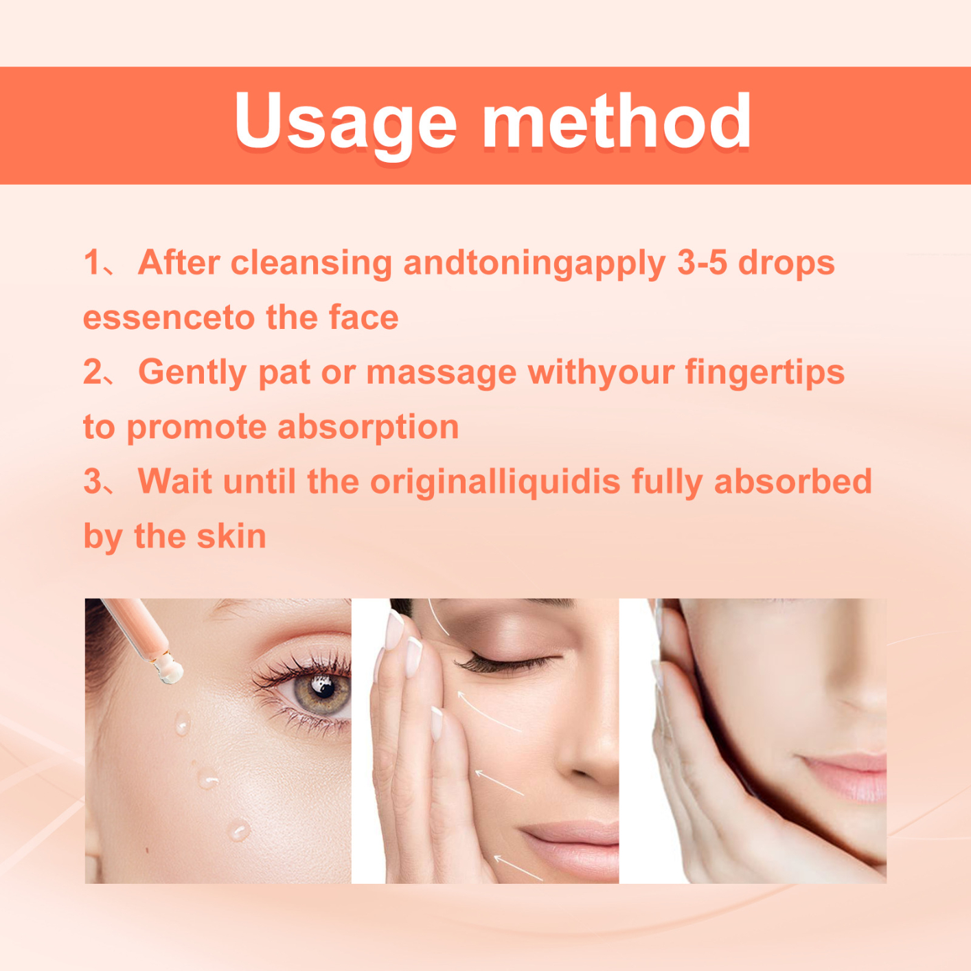 Deep Anti Wrinkle Serum Rose Oil VC Anti-Aging Essence Improve Fine Lines Lifting Shrink Pores Moisturize Face Skin Care