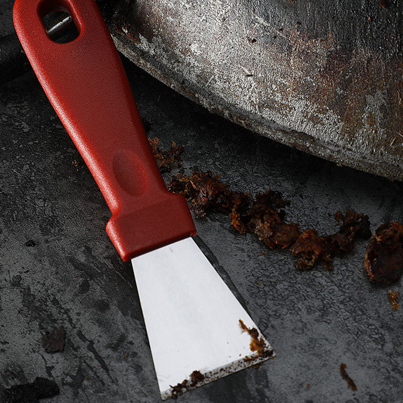 CC-1953 Multipurpose Kitchen Cleaning Spatula, Kitchen Cleaning Shovel Refrigerator defrosting Shovel, Stainless Steel Oil Fume Removal ice Shovel,Clean Stubborn Dirt Spatula