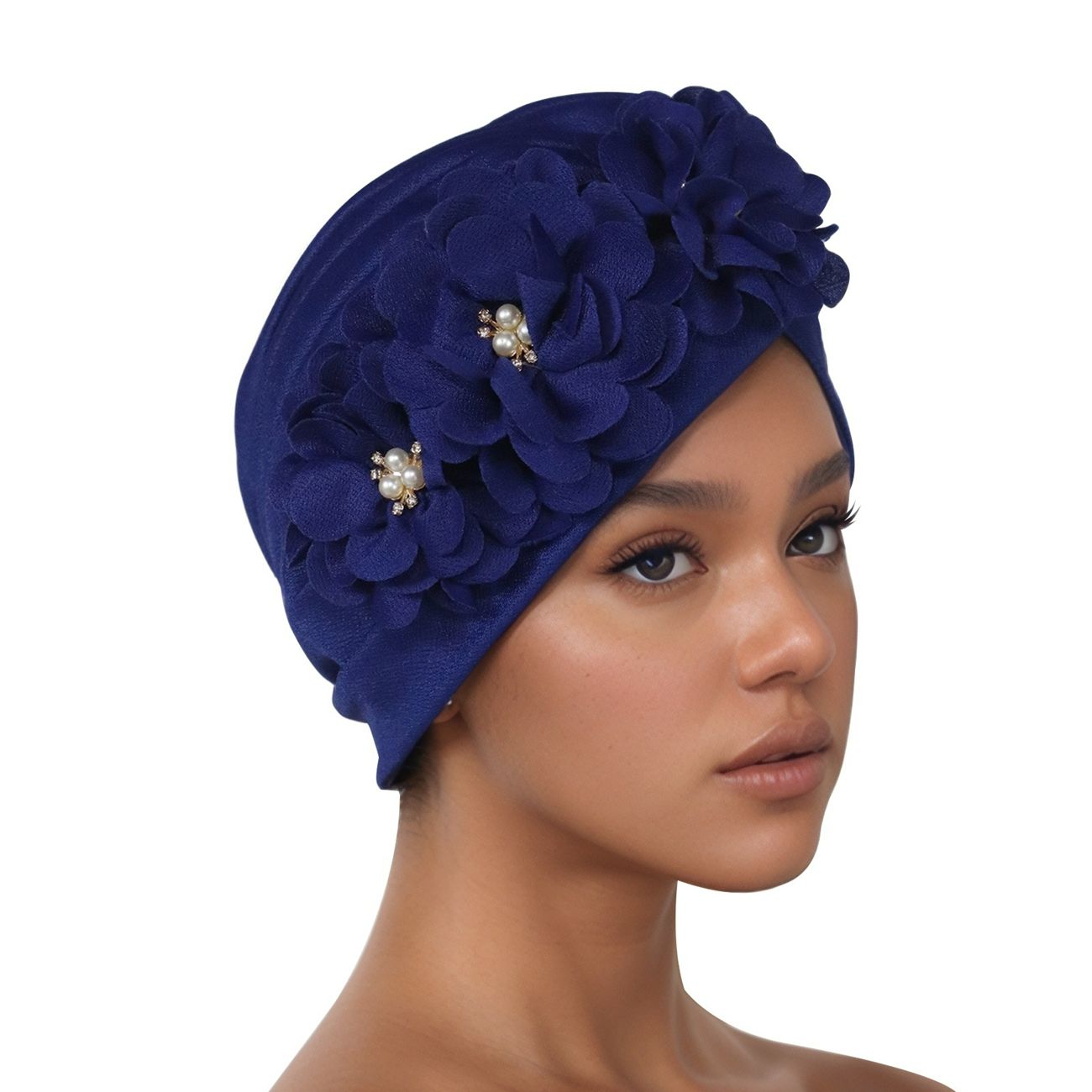 Fashion Selection Traditional Muslim Women's Headband Applique Fashion Casual Hat