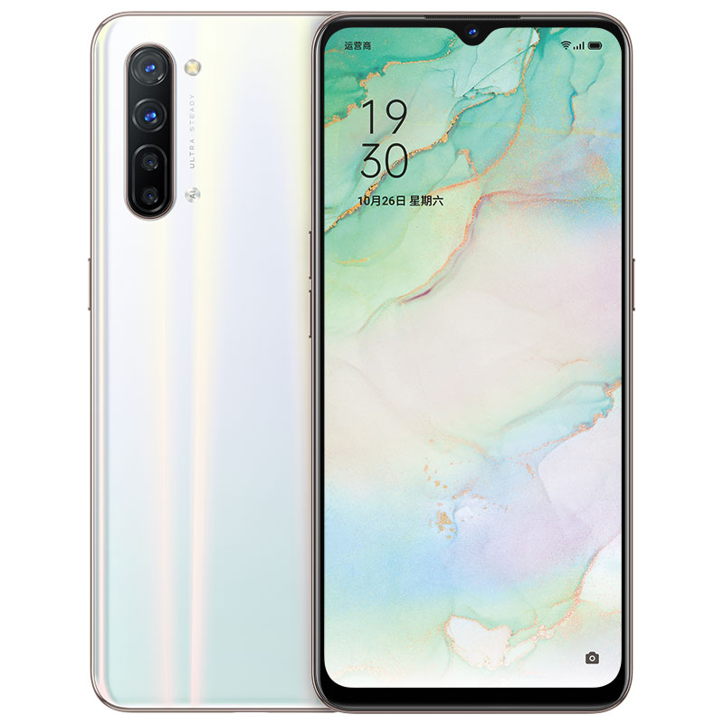 OPPO Reno 3 Mobile phone Used Original Unlock 6.4 inch 8+128 GB 4025 mAh dual sim android cell phone for OPPO Reno 3