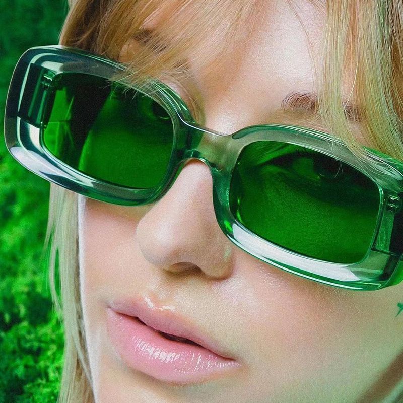 3913 Women's New Small-Frame Sunglasses Candy Color Hip-Hop Glasses
