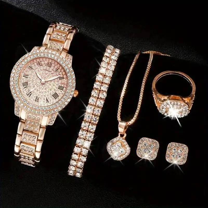 Spicy Girl Sweet Wind Watch Women's Niche High End Feeling Starry Sky Quartz Watch Student Full Diamond Women's Watch Valentine's Day Gift