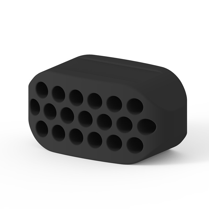 Jaw Exerciser Silicone Facial Masseter Muscle Trainer, Face - shaping Masseter Muscle Ball, Lower Jaw TrainerFourth-generation black