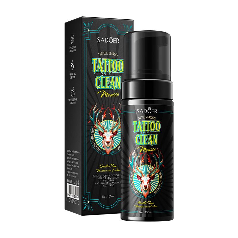 SADOER Tattoo Color Care Cleansing Mousse Cleansing Face Cleanser