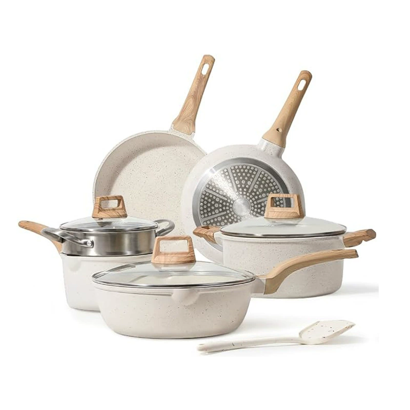 7 Pcs Pots and Pans Set Nonstick,Cookware Set Kitchen Cooking Set