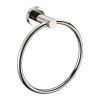Chrome Finish Towel Ring Solid Brass Wall Mount Round Towel Ring