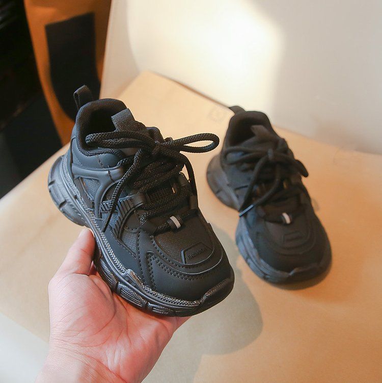 Girl Daddy shoes 2024 autumn new children's shoes breathable sports shoes YQ-289WANG