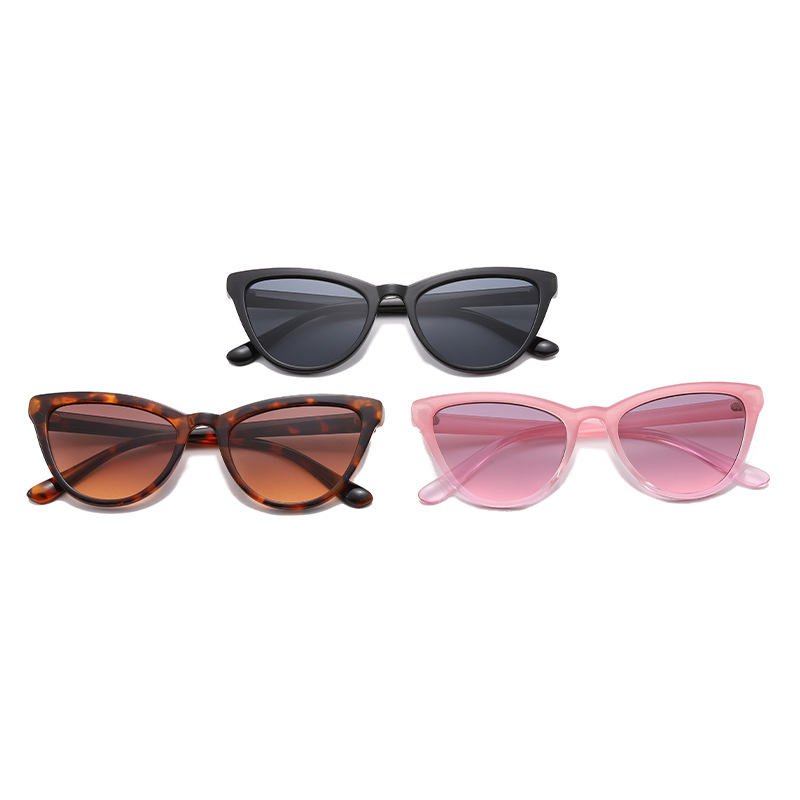 6769 Y2K Cat Eye Sunglasses Women Metal Hinge Cat Eye Mirror Lenses Unisex Elvis Retro Sun Glasses Female Oculos