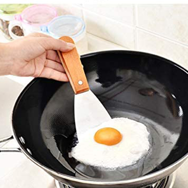 Grill Griddle Scraper Stainless Steel Commercial Grade 8 1/4 Inch Teppanyaki