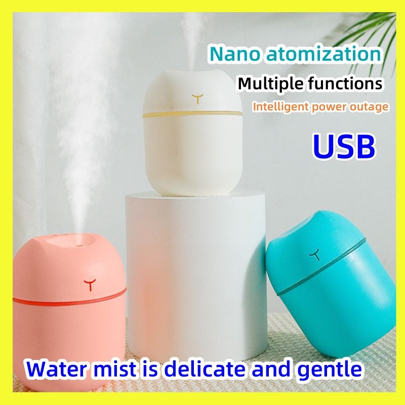 Humidifier USB interface Easter egg, water droplet, calf, humidifier, mini USB car humidifier, home desktop, aromatherapy, beauty CRRSHOP Digital Daily Appliances